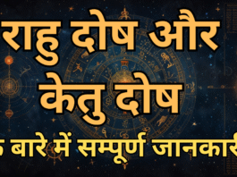 राहु दोष और केतु दोष Rahu Dosh & Ketu Dosh